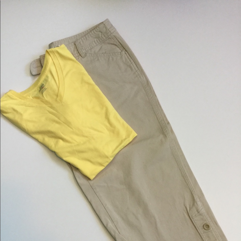 Tan Capris size 12